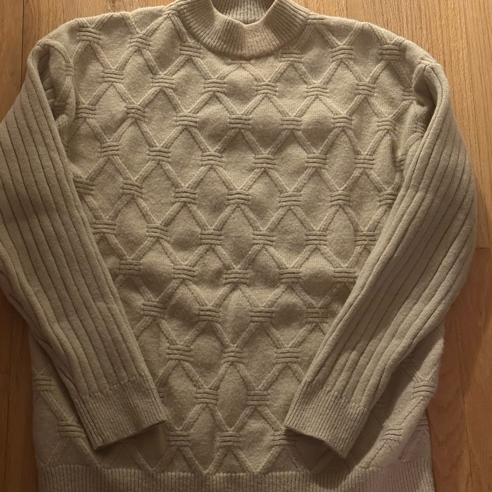 Aelfric Eden Men's Beige Sweater Size L